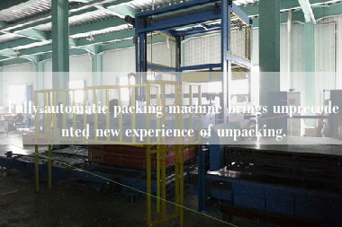 Fully automatic packing machine brings unprecedented new experience of unpacking.