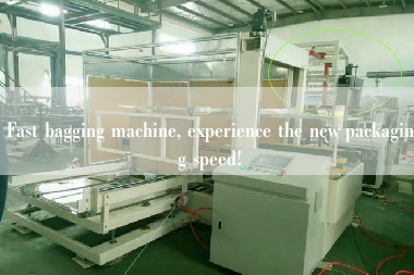 Fast bagging machine, experience the new packaging speed!