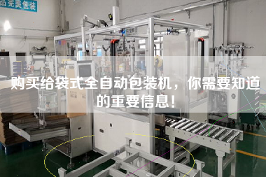 Buy to the bag type automatic packaging machine, you need to know the important information!