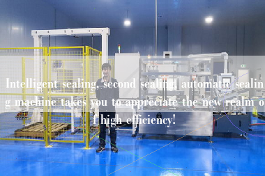 Intelligent sealing, second sealing, automatic sealing machine takes you to appreciate the new realm of high efficiency!