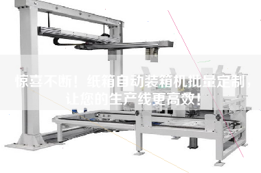 There are plenty of surprises! Carton automatic packing machine mass customization to make your production line more efficient!