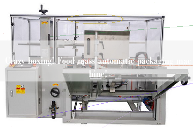 Crazy boxing! Food mass automatic packaging machine!