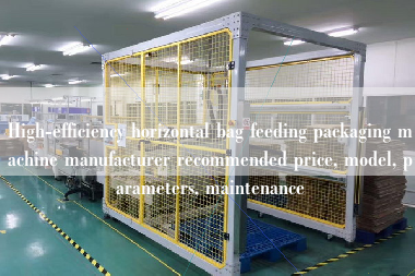 High-efficiency horizontal bag feeding packaging machine manufacturer recommended price, model, parameters, maintenance